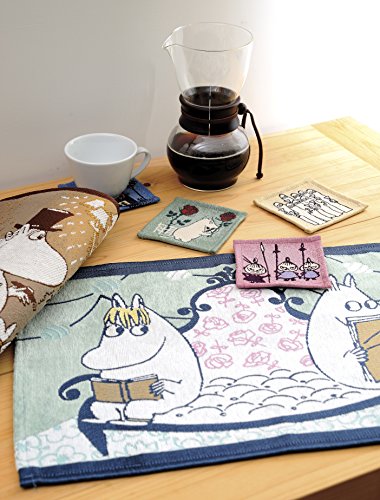 丸眞 MOOMIN ムーミン 10×10cm ムーミンと仲間たち 1425004900 4枚入