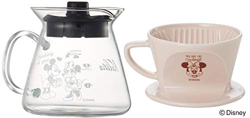 Kalita (カリタ) ドリッパー ピンク コーヒードリッパー コーヒーサーバー セット 1~2人用 MMHA101 PK MM 300サーバー