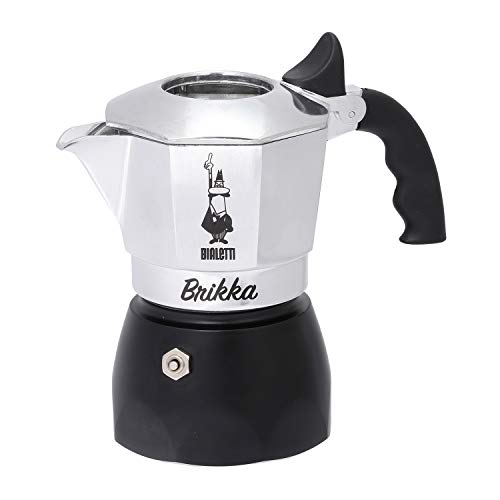 BIALETTI エスプレッソメーカー ブリッカ シルバー 2カップ用 ワンランク上の直火式 6782