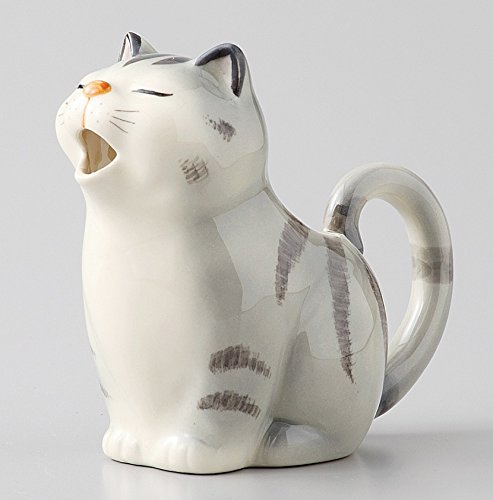 エールネット(Ale-net) キッチン用品・食器/卓上用品/その他 11×11×7cm 猫クリーマ グレー