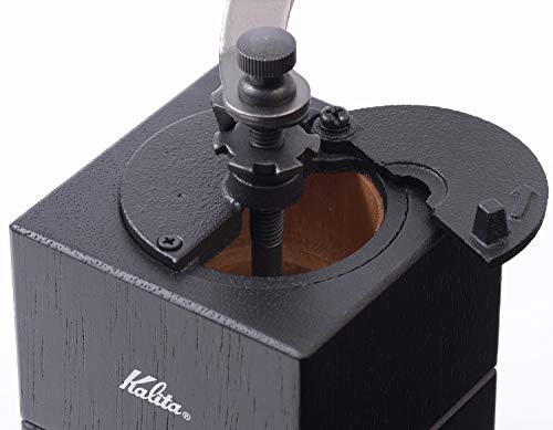 カリタ(Kalita) 手挽き ブラック キュービックミル コーヒーミル