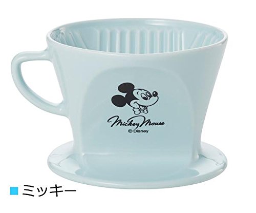 Disney ディズニー＆Kalita(カリタ) ドリッパー 波佐見焼　MNHA102(PK・ミニー)・02076