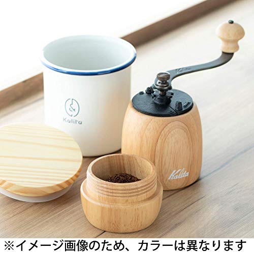【セット買い】 カリタ コーヒーミル 手挽き ブラウン KH-9+コーヒーメジャー 10gセット