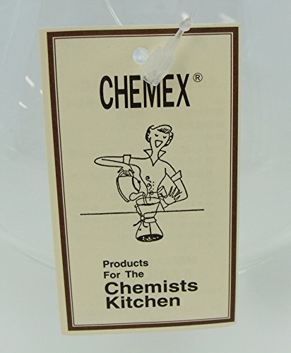 CHEMEX コーヒーメーカー ドリップ式 ガラスハンドル 6カップ用 CM-6GH 【正規輸入品】