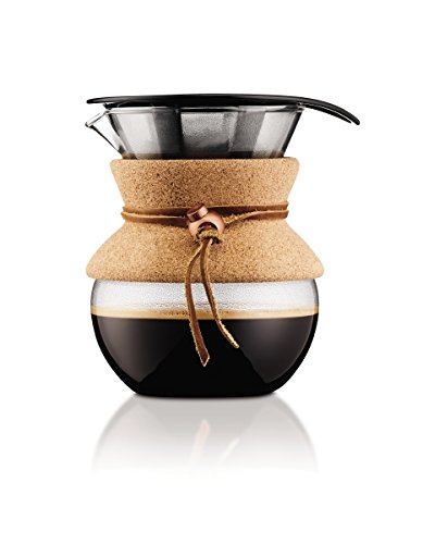 【正規品】 BODUM ボダム POUR OVER コーヒーメーカー 500ml コルク 金属フィルター 11592-109