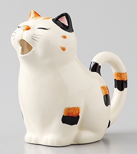 エールネット(Ale-net) キッチン用品・食器/卓上用品/その他 白 11×11×7cm 猫クリーマ ミケ