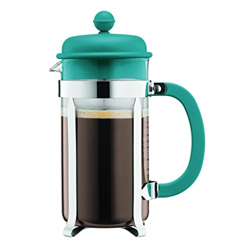 ボダムジャパン 【正規品】 BODUM ボダム コーヒープレス 1.0L ターコイズ 24.5×17.3×10.6cm CAFFETTIERA 1918-978B-Y18