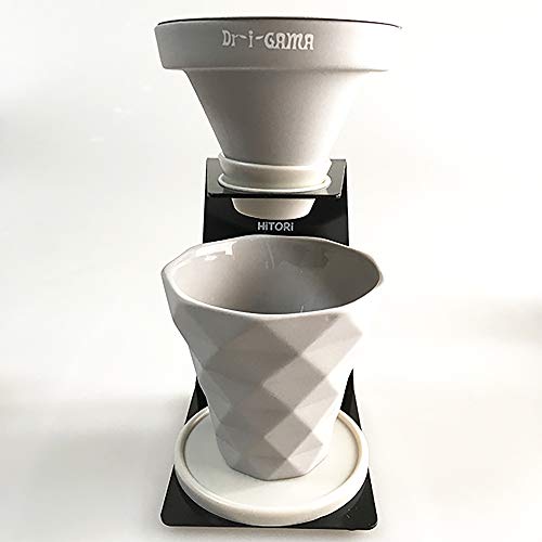 1杯の美味しい珈琲をドリップ！ 1cup Coffee Dripper HiTORi stand グレー