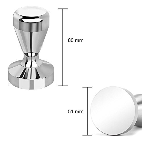 プレッソ タンパー コーヒー ステンレス製 (51mm-S)