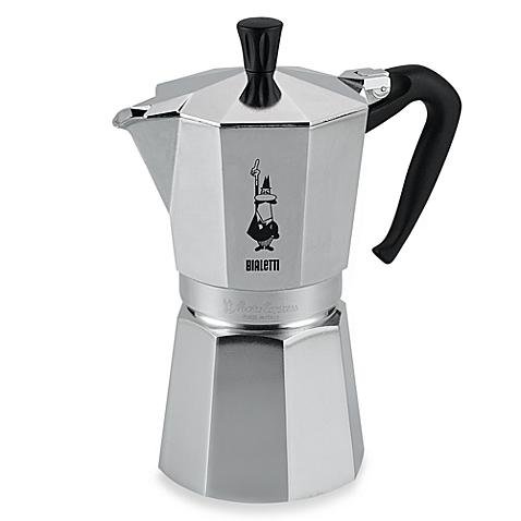 Bialetti Moka Express Stovetop Percolator 6 Cups シルバー ME6