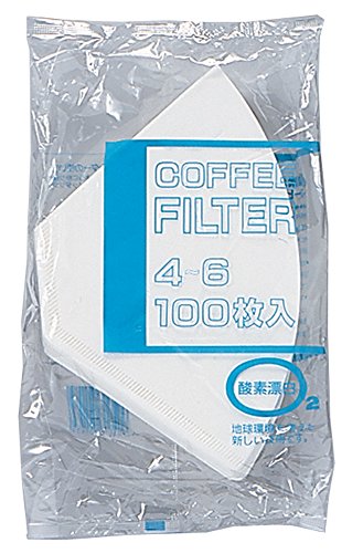 ボンマック 酵素漂白フィルター 100枚入り 4~6杯用 NB-400S #816127