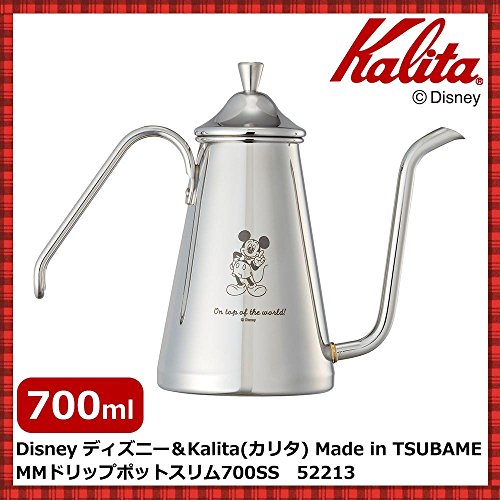 Disney ディズニー＆Kalita(カリタ) Made in TSUBAME MMドリップポットスリム 700SS 52213