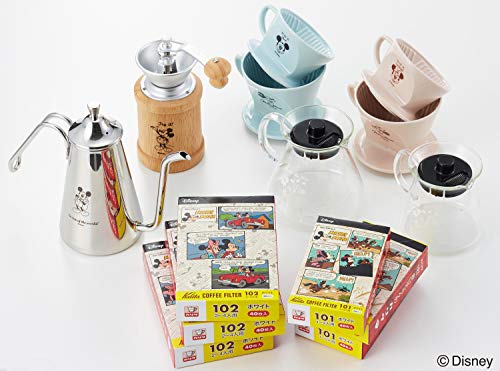 Kalita (カリタ) ドリッパー ピンク コーヒードリッパー コーヒーサーバー セット 1~2人用 MMHA101 PK MM 300サーバー