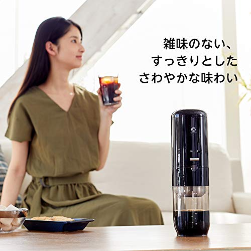 Wiswell ウィズウェル Cold Brew コールドブリュー 水出し コーヒーサーバー Water Dripper ピアノブラック 黒 WIS-WD201PB