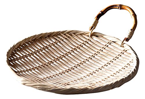 山下工芸(Yamasita craft) 根竹柄付盆ザル 尺 17011570
