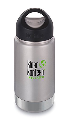 クリーンカンティーン(Klean Kanteen) ワイドインスレートボトル ループキャップ 12oz 355ml ステンレス 19322059015012