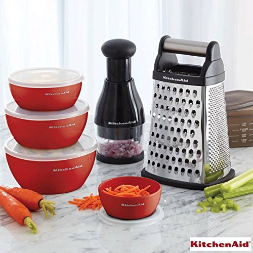 KitchenAid ボックスおろし & フードチョッパー ボウル4個セット