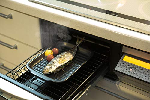 耐熱セラミックプレート 魚焼き グリルパン 電子レンジ対応