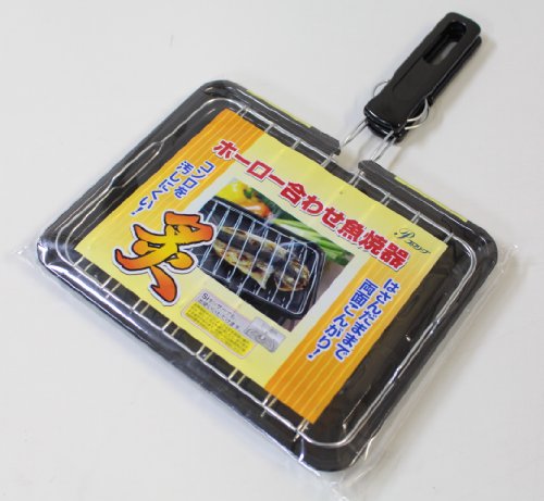 竹原製缶 魚用 焼き網 ホーロー 合わせ 魚焼き器