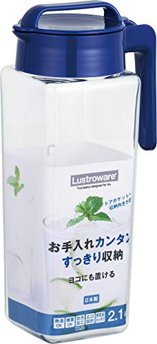 岩崎工業 冷水筒 タテヨコスクエアピッチャー 2.1L Lustroware K-1298NB