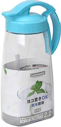 岩崎工業 冷水筒 ブルー 2.2L Lustroware K-1264NB