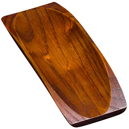 山下工芸 おしぼりトレイ ナチュラル W6.5×D17cm 木製 舟型 オシボリ入 34266