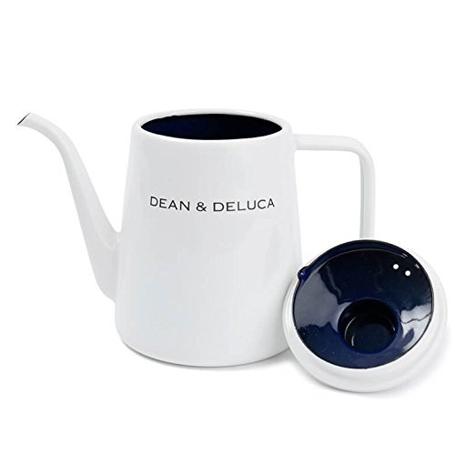 DEAN & DELUCA（ディーン&デルーカ）ホーロー ケトル ホワイト 1L ラッピング済み