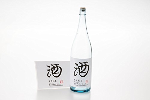 酒用 和紙ラベル シール （清酒1800/一升瓶用）Sake label seal