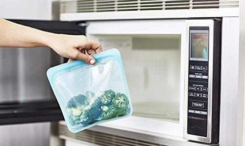 スタッシャー シリコーン バッグ クリア M サンドイッチ 洗って使える 保存 容器 レンジ オーブン 食洗器 対応 冷蔵 冷凍 stasher STSB00