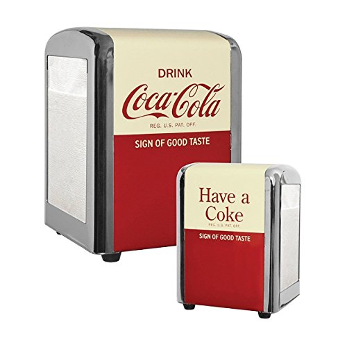 Coca Cola コカコーラ ナプキン ディスペンサー ハーフ [並行輸入品]