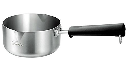 デリッサ ステンレス・アルミ三層鋼 片手鍋 14㎝ DA-001