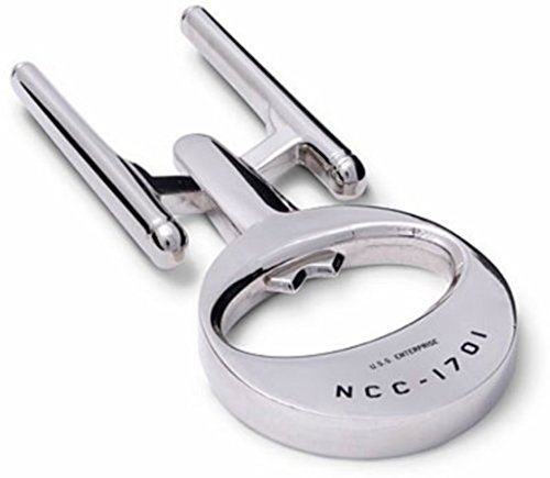 ■スタートレック■STAR TREK ■U.S.S.ENTERPRISE ボトルオープナー銀 (栓抜) ■U.S.S.ENTERPRISE SILVER BOTTLE OPENER