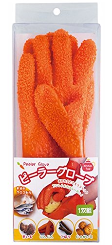 ピーラーグローブ　野菜皮むき　うろこ取り