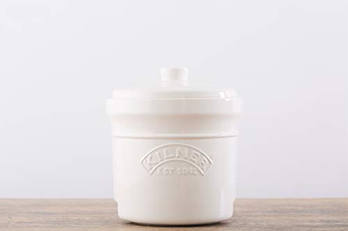 KILNER(キルナー) 漬物器 ホワイト 径26cm セラミックジャー 0025892