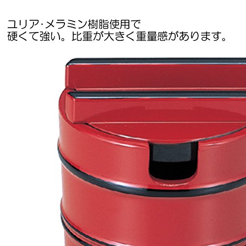 福井クラフト 桶型 がり入 朱黒ひも 朱 φ9.1×9.0㎝ 硬くて強い 比重が大きく重量感がある 5-676-8