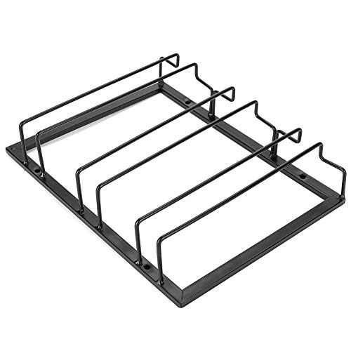 Salinr ワイングラス ホルダー グラスハンガー シャンパングラス ハンガー ラック 3連 ドレイン 装飾 吊り棚 カップホルダー きれい おしゃれ 吊り下げ 簡単取り付け 10〜15個のグラスカップ 耐久性
