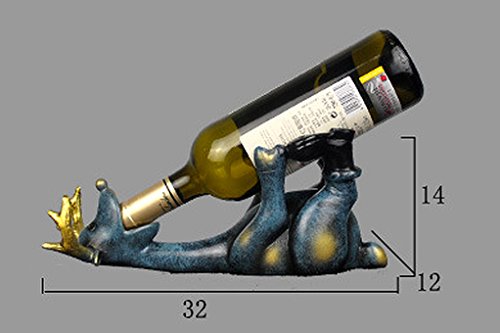Anberotta アンティーク ワインホルダー ワインラック ワイン シャンパン ボトル ホルダー スタンド インテリア 選べるタイプ W49 (A・鹿)
