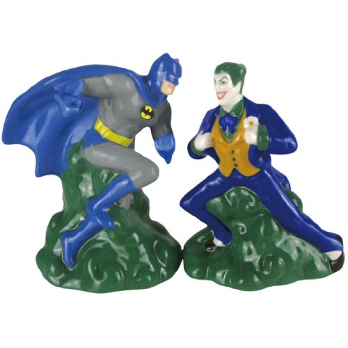Salt & Pepper Shakers Set - DC Comic - Batman - Vs Joker New Gifts Toys 25531