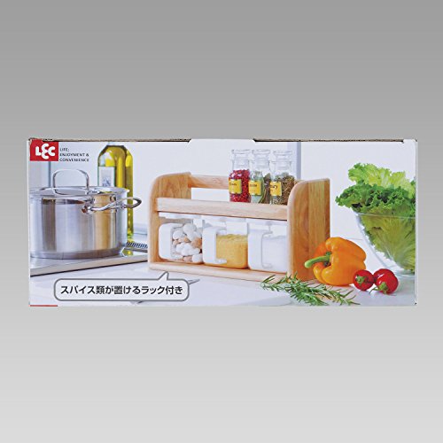 レック DELI 木製 クッキングボックス (3) 調味料入れ K-957