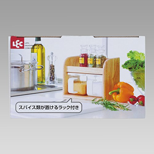 レック DELI 木製 クッキングボックス (2) 調味料入れ K-956