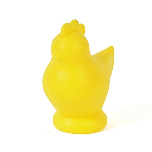 黄身取り器 エッグセパレーター 卵の黄身分け シリコン かわいい 鶏型 (イエロー)