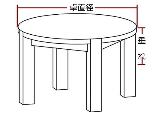 Youtei(ヨーテイ) 円状 テーブル クロス ラウンド 円形 (180cm, オフホワイト)