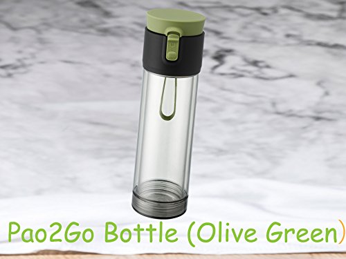 Pao2Go Bottle ティーポットボトル型　ポットとして、水筒として (Olive Green)