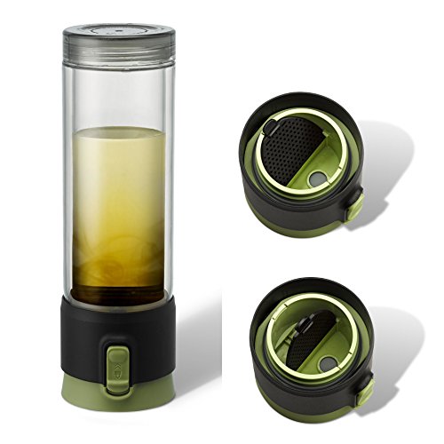 Pao2Go Bottle ティーポットボトル型　ポットとして、水筒として (Olive Green)