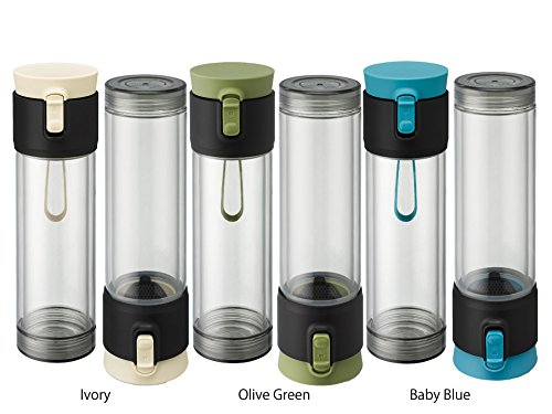 Pao2Go Bottle ティーポットボトル型　ポットとして、水筒として (Olive Green)