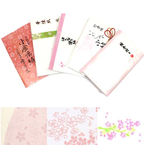 sm 桜 懐紙 福袋 【 5帖 セット 】 茶道具