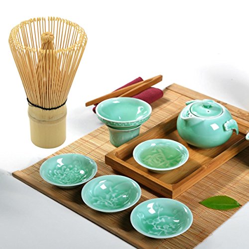 cnomg　茶せん 茶筅 竹泡立て器　抹茶を泡立て器　茶道道具　茶道アクセサリー　百本立　竹製 3個セット