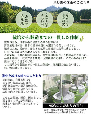 芳香園 茶道具 お抹茶6点セット (星野園製抹茶 抹茶茶碗 茶筅 茶筅くせ直し 茶杓 説明書) (碧釉茶碗)