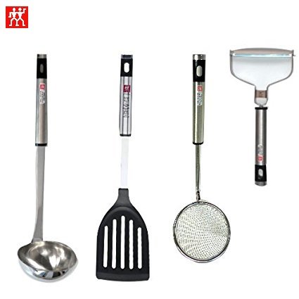 Zwilling Twin Cuisine Basic 4pcs Set ピーラー メジャーレードル スキーマ― ナイロンターナー