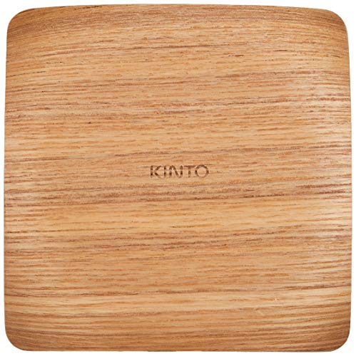 KINTO (キントー)  ノンスリップ カーブコースター 120x120mm ウィロー 45143